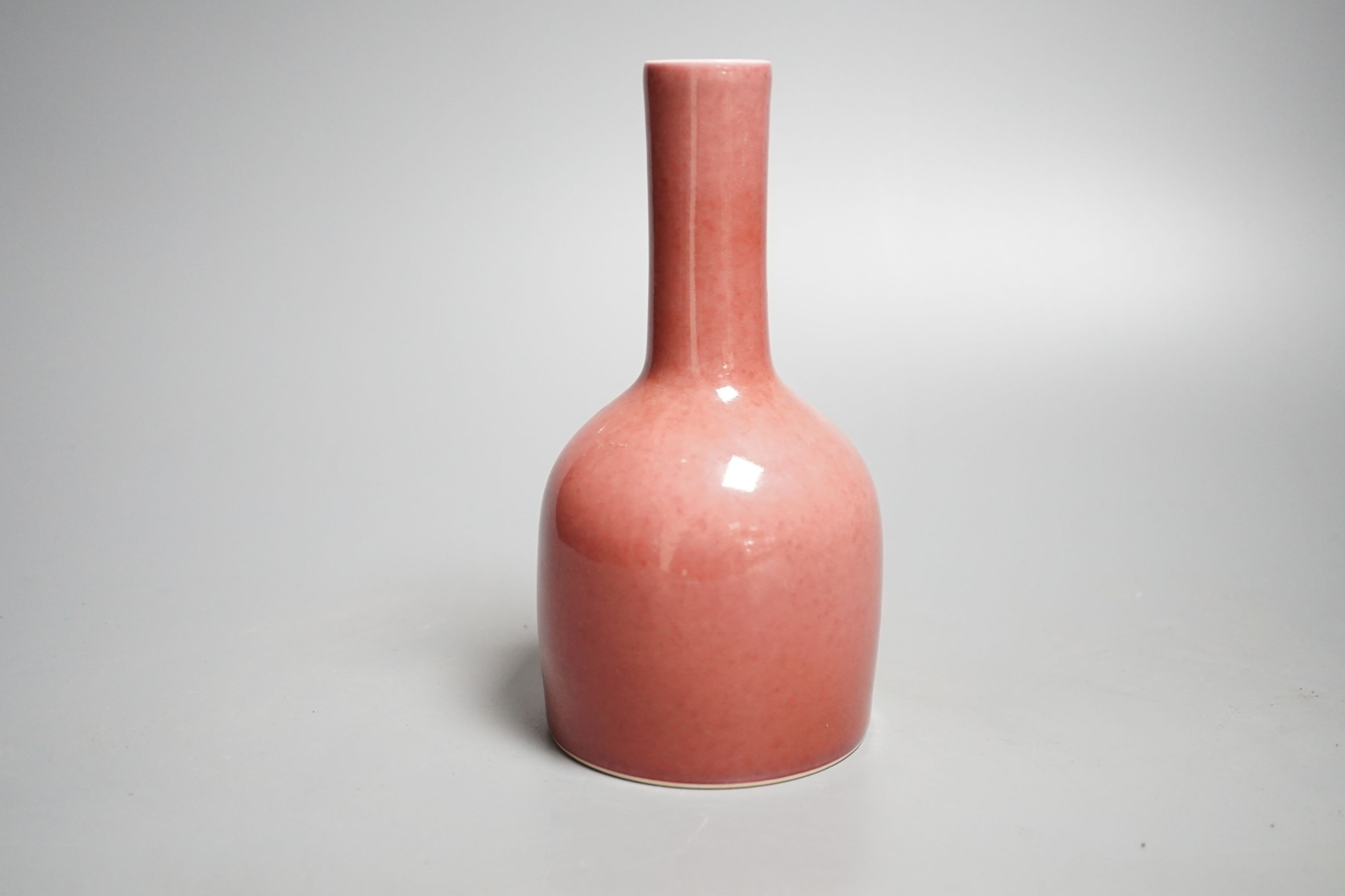 A Chinese flambé glazed vase, Kangxi mark but later, 16.5cm